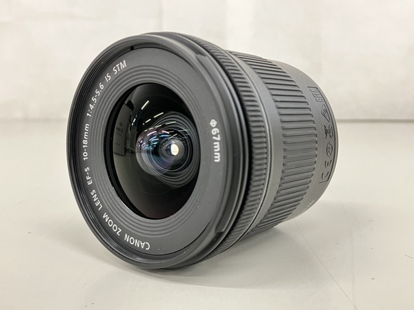 CANON キャノン ZOOM EF-S 10-18mm 1:4.5-5.6 IS STM カメラ レンズ 中古 美品 K8718891の画像1