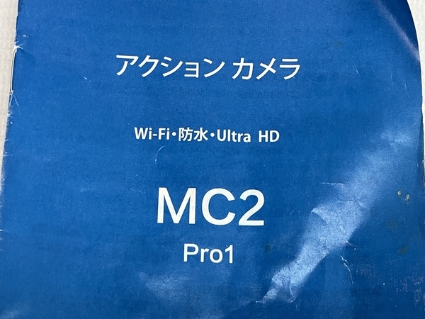 【動作保証】MUSON MC2 Pro1 4K アクションカメラ 防水 小型 カメラ Wi-Fi 機能 家電 中古 C8753396_画像9