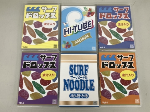 SURF FOOD Surf Drop snood ruHI-TUBE DVD. summarize 6 point set used K8731975