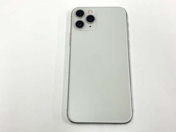 【動作保証】Apple iPhone11 Pro MWC82J/A スマートフォン 256GB docomo ホワイト 中古 訳有 T8563432の画像1