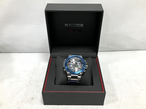 【動作保証】CASIO G-SHOCK MTG-B2000B-1A2ER MT-G 電波ソーラー 腕時計 カシオ 中古 美品 H8757468