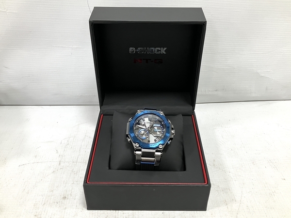 【動作保証】CASIO G-SHOCK MTG-B2000B-1A2ER MT-G 電波ソーラー 腕時計 カシオ 中古 美品 H8757468_画像1