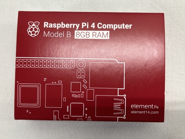 【動作保証】Raspberry Pi 4 Computer model B 8GB RAM element14 未使用 未開封 W8757066の画像3