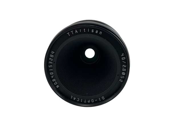 【動作保証】銘匠光学 TTArtisan 40mm F2.8 MACRO Zマウント用 単焦点レンズ 中古 良好 N8749057の画像3