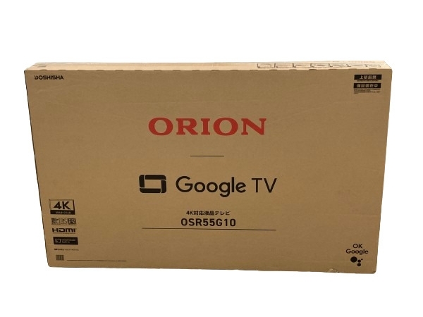 【動作保証】ORION オリオン OSR55G10 4K対応 スマートテレビ チューナーレス SmartTV 55インチ 未使用 楽 B8691927の画像2