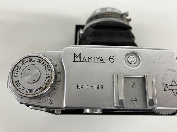 Mamiya MAMIYA-6 Zuiko F.C f=7.5cm F3.5 蛇腹 中判 フィルムカメラ ジャンク K8666732の画像2