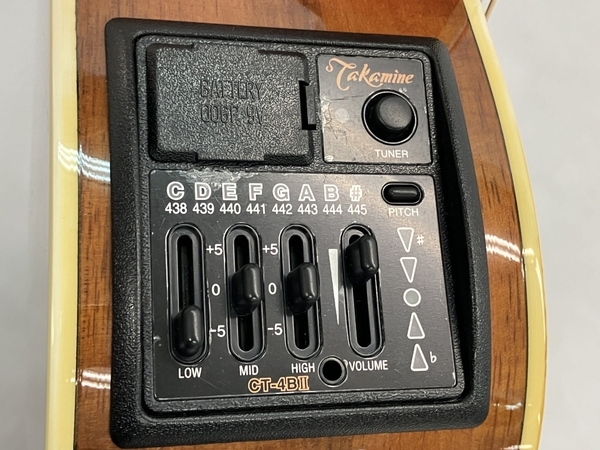 【動作保証】Takamine PTU109K N (GB) エレアコ ギター 国産 アコースティック フォーク 弦楽器 タカミネ 中古 美品 C8763614の画像7