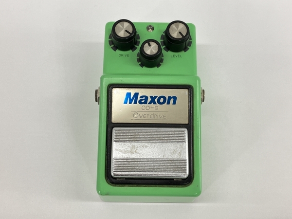 【動作保証】Maxon OD-9 マクソン JRC1023オペアンプ 黒ラベル オーバードライブ ギターエフェクター 中古 W8748132の画像9