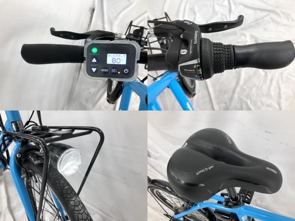 【動作保証】Panasonic BE-ELVS074V ベロスター・ミニ 電動スポーツバイク 電動アシスト自転車 中古 楽 Y8750685の画像9