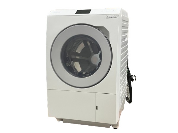 【動作保証】 Panasonic NA-LX129AL ななめ ドラム 洗濯 乾燥機 左開き 2021年製 ドラ洗 家電 中古 良好 楽 M8561290の画像1