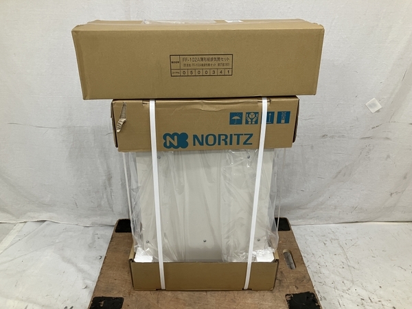 【動作保証】NORITZ OTQ-G4706WFF-RC + FF-102A 石油ふろ給湯機 薄形給排気筒セット 2024年製 住宅設備 ノーリツ 未使用 H8759467の画像2