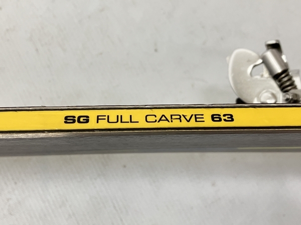 【引取限定】SG エスジー FULL carve 63 12-13 163cm スノーボード G-style speed plate ビンディング 中古 直 W8764296の画像5
