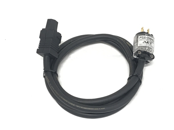 【動作保証】AET PSE-018HG SAEC AC-5000 PCOCC-A POWER CABLE 電源ケーブル 約2.0m 中古 F8763964の画像1