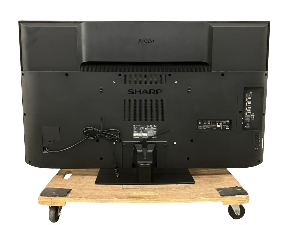 【動作保証】 SHARP シャープ AQUOS アクオス 4K 4T-C55EU1 2022年製 液晶 テレビ 家電 中古 良好 楽 M8564719_画像2