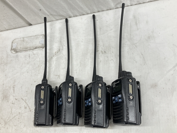 【動作保証】八重洲 STANDARD VXD450R トランシーバー 無線機 4台セット マイク付 CD-51 4連 中古 W8763982_画像8