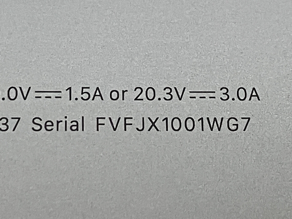 【充放電回数2回】【動作保証】 Apple MacBook Air M1 2020 ノートパソコン 16GB SSD 256GB Ventura 中古 M8715405の画像9