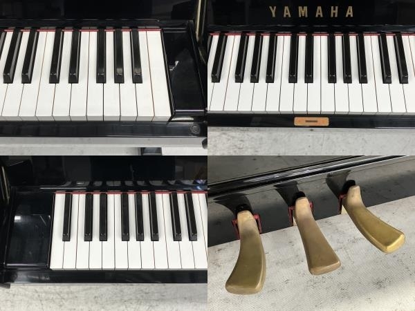 【引取限定】 YAMAHA ヤマハ UX50Bl アップライトピアノ 1989年製 鍵盤楽器 ジャンク 直 F8626197の画像3