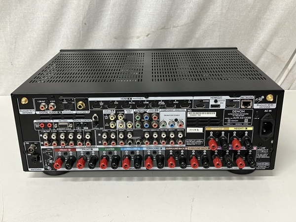 【動作保証】DENON AVR-X4100W AVアンプ 2015年製 音響機器 オーディオ デノン 中古 S8757379_画像4