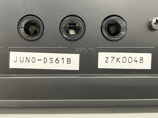 Roland ローランド JUNO-DS61B シンセサイザー 専用ケース付属 鍵盤楽器 中古 S8748271の画像7