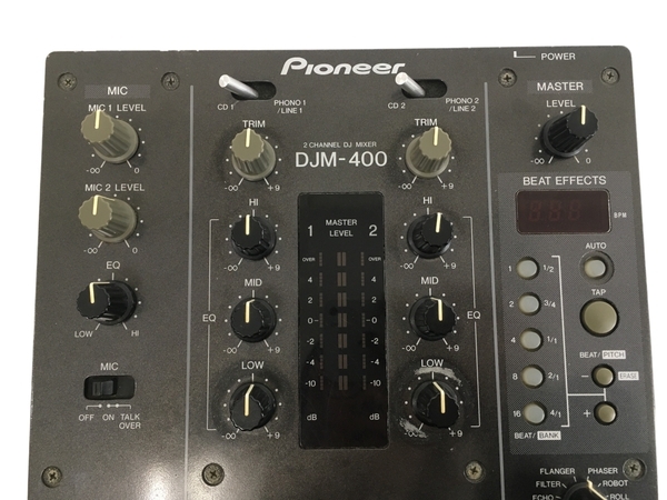 【動作保証】Pioneer DJM-400 DJミキサー 2007年製 音響機器 中古 N8751459