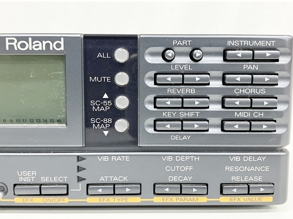 Roland ローランド SOUND Canvas SC-88Pro 音源モジュール 音響機材 ジャンク S8745610の画像7