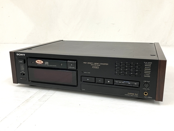 【動作保証】SONY CDP-X55ES CDプレイヤー 音響機材 オーディオ ソニー ジャンク O8723934の画像1