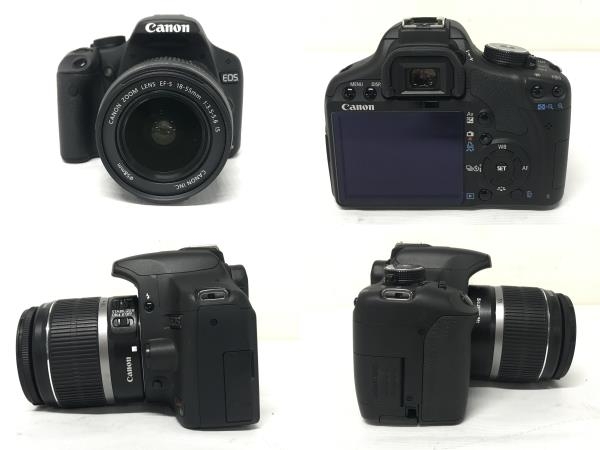 【動作保証】 CANON EOS kiss X3 一眼 レフ カメラ EF 18-55mm 1:3.5-5.6 IS レンズ セット 撮影 趣味 中古 F8751312_画像4