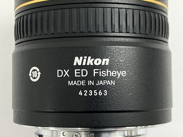 【動作保証】 NIKON ニコン AF DX FISHEYE NIKKOR 10.5mm F2.8G ED 魚眼レンズ 中古 良好 N8749082の画像8