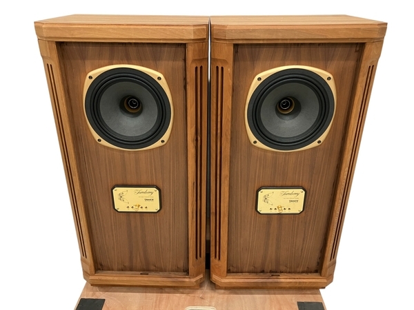 【動作保証】【引取限定】TANNOY タンノイ Turnberry HE スピーカー ペア 音響機器 オーディオ 鍵付き 中古 良好 直 H8487051の画像1