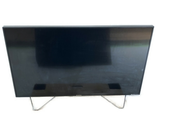 【動作保証】 FUNAI FL-49U4110 テレビ フナイ 49型 2018 FT-4KS10 純正4Kチューナーセット 中古 楽 S8749816_画像1