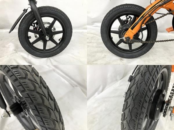 【動作保証】 FLYFISH S14001 ELECTRIC BIKE 折り畳み 電動アシスト自転車 中古 楽 Y8683061の画像7