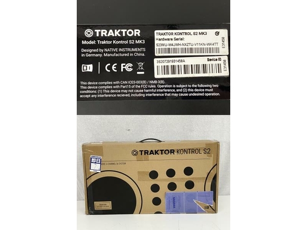 【動作保証】 Native Instruments TRAKTOR KONTROL S2 MK3 音響機材 DJ コントローラー 中古 S8769223の画像10