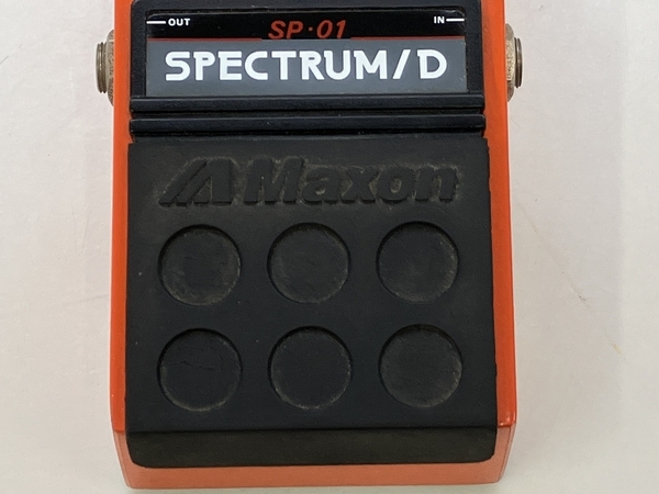 MAXON マクソン SP-01 SPECTRUM/Distortion エフェクター スペラクトム ディストーション 音響機材 ギター ジャンク K8748677の画像4