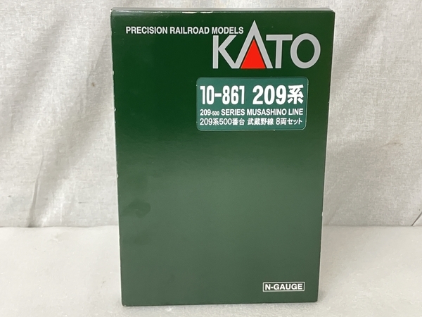 【動作保証】KATO 10-861 209系 500番台 武蔵野線 8両セット Nゲージ 鉄道模型 中古 S8768557の画像8