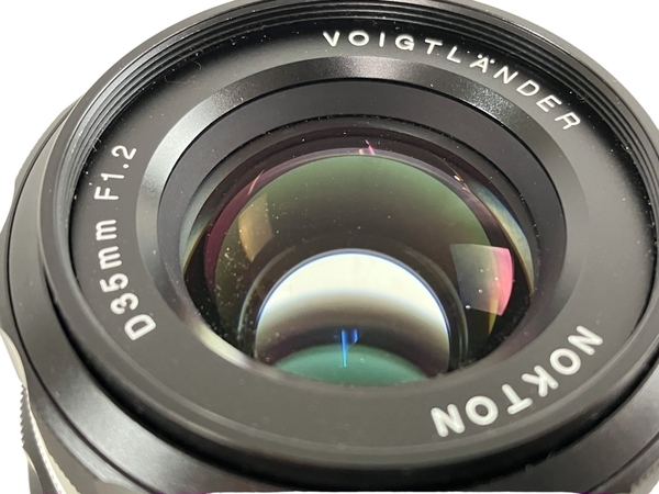 【動作保証】voigtlander フォクトレンダー NOKTON D 35mm F1.2 Zマウント 単焦点レンズ 中古 N8749064の画像7