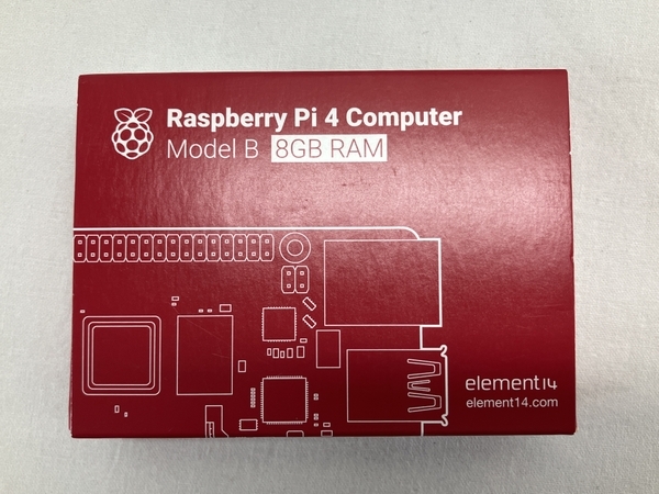 【動作保証】Raspberry Pi 4 Computer model B 8GB RAM element14 未使用 未開封 W8738285の画像3