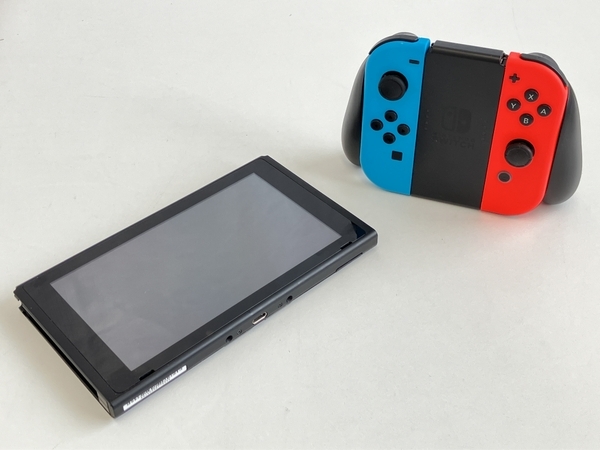 【初期動作保証】Nintendo Switch HAC-001 ニンテンドースイッチ ゲーム機 本体 家電 任天堂 ニンテンドー 中古 Z8766081の画像1