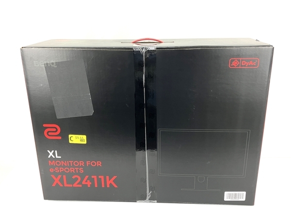 BenQ XL2411K ZOWIE 24インチ ゲーミングモニター ディスプレイ 未使用 Y8754710の画像6