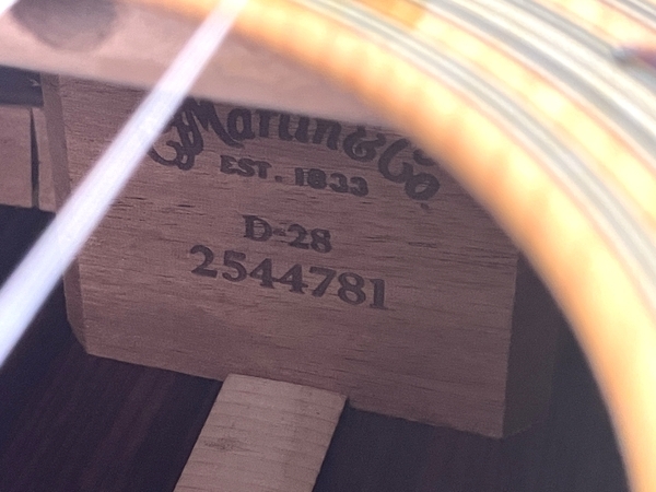 Martin D-28 Standard アコースティックギター 2020年製 マーチン 中古 Y8615418の画像10