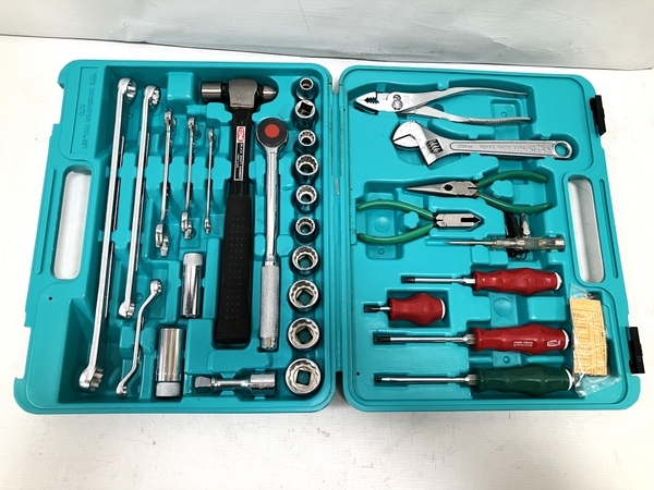 【動作保証】 TONE トネ K70 TOOLSET コンビネーション ツールセット 工具 セット DIY 整備 中古 H8766619の画像1