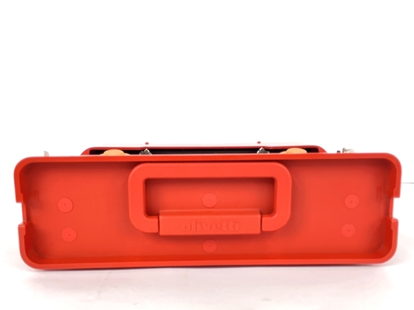【初期動作保証】Olivetti Valentine タイプライター 赤バケツ 中古 Y8738847の画像8