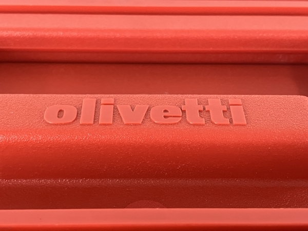 【初期動作保証】Olivetti Valentine タイプライター 赤バケツ 中古 Y8738847の画像4