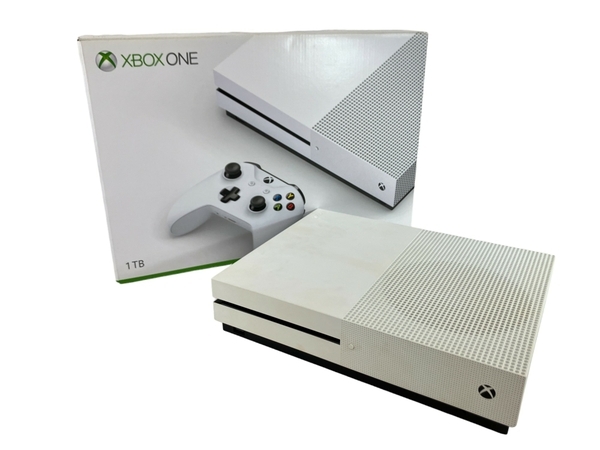 【動作保証】Microsoft X BOX ONE S 1681 ゲーム機 マイクロソフト 中古 N8723813_画像1