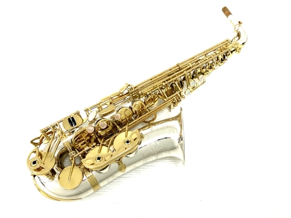 【動作保証】YANAGISAWA ヤナギサワ A-9937 アルトサックス SOLID SILVER ハードケース付き 展示品レベルの美品 中古 美品 O8750770_画像1