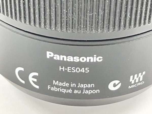 【動作保証】Panasonic LUMIX H-ES045 LEICA DG MACRO-ELMARIT F2.8 45mm 単焦点 レンズ カメラ 中古 W8760616の画像7