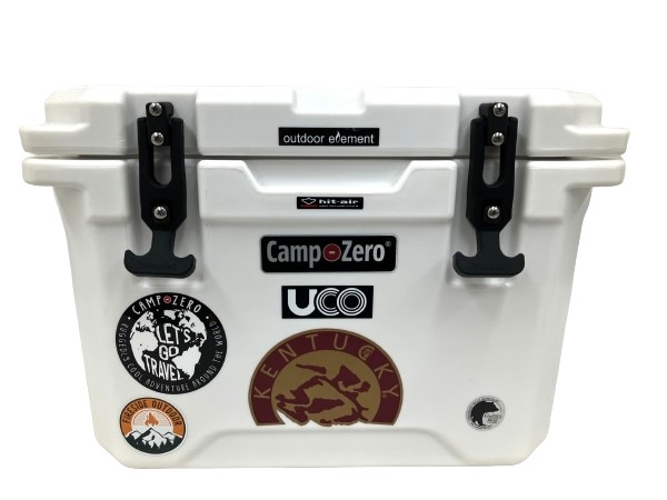 Camp-Zero CZ20L-W クーラーボックス 20L ポリエチレン アウトドア用品 中古 M8754072の画像2