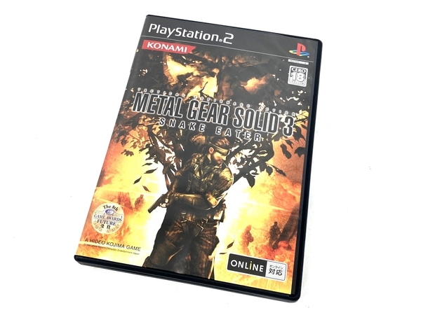 KONAMI METAL GEAR SOLID 3 メタルギアソリッド 3 スネークイーター プレミアムパック コナミ ゲーム ソフト 中古 美品 M8747646の画像1