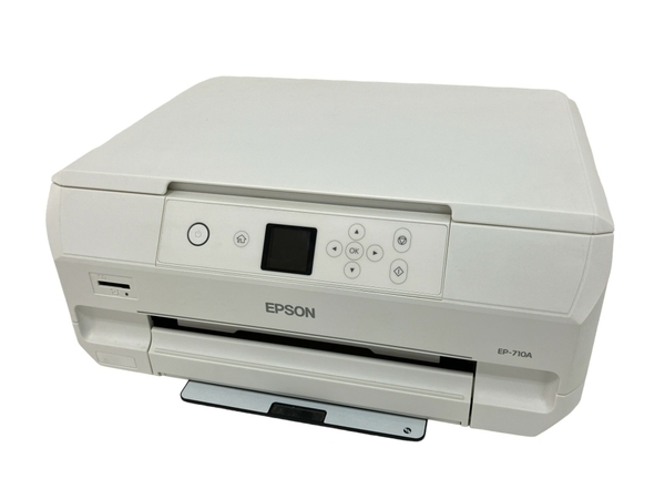 【動作保証】EPSON カラリオ EP-710A インクジェット プリンター 複合機 A4 2018年製 中古 Z8687789の画像1