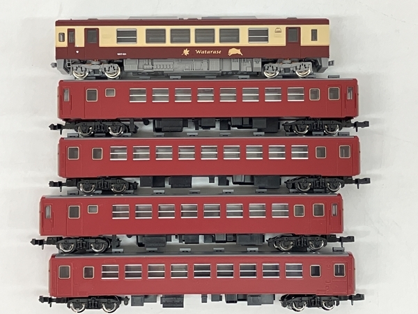 【動作保証】TOMIX 2642 わたらせ渓谷鐵道 WKT-500形 2501 2502 オハ オハフ 国鉄 おまとめ 5両 鉄道模型 中古 良好 C8771597の画像6