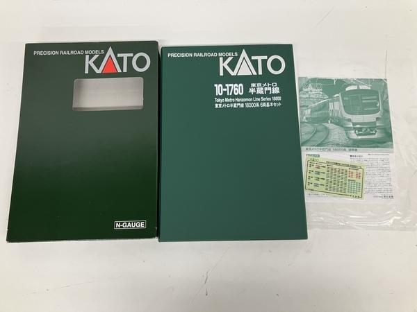 KATO 10-1760 東京メトロ半蔵門線 18000系 6両セット Nゲージ 鉄道模型 中古 美品 S8769294の画像9